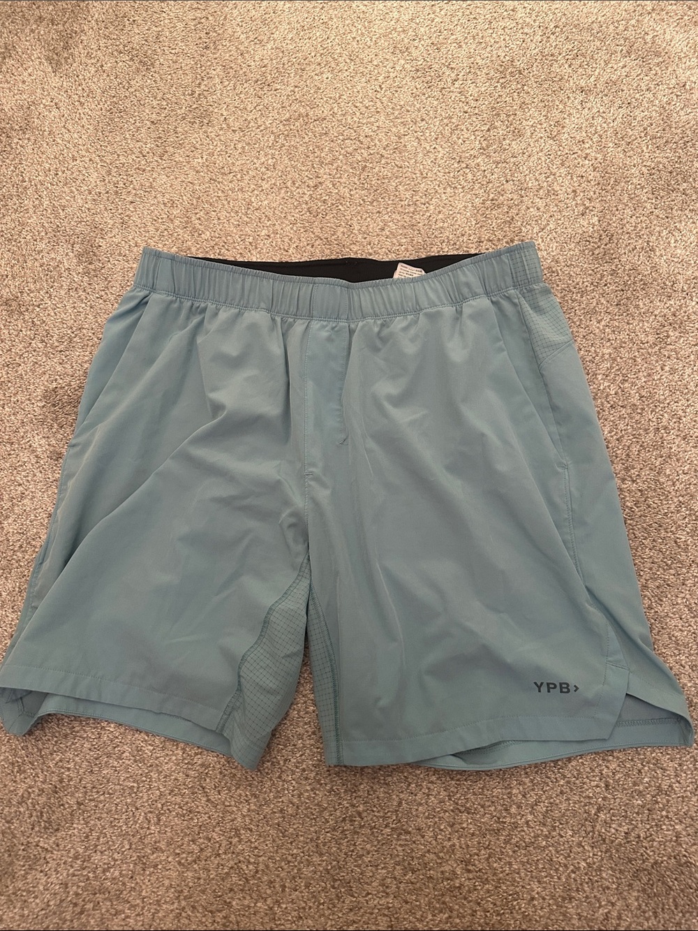 YPB Abercrombie Light Blue Athletic Shorts L